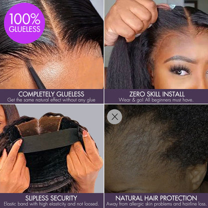 Effortless Chic Butterfly Cut Short Wavy HD Lace Wig – Glueless Natural Hairline Beginner Friendly Daily Wear Look
