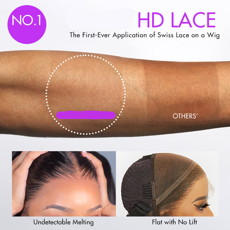 Effortless Chic Butterfly Cut Short Wavy HD Lace Wig – Glueless Natural Hairline Beginner Friendly Daily Wear Look