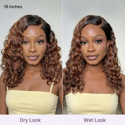 ⏰ LIMITED TIME OFFER 🔥Ready-to-Wear Glueless Curly Bob Wig