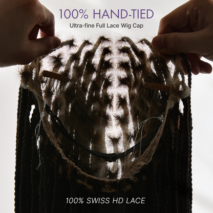 🔥Last Day: 58% Off🔥 Salon Braids HD Lace Knotless Wig
