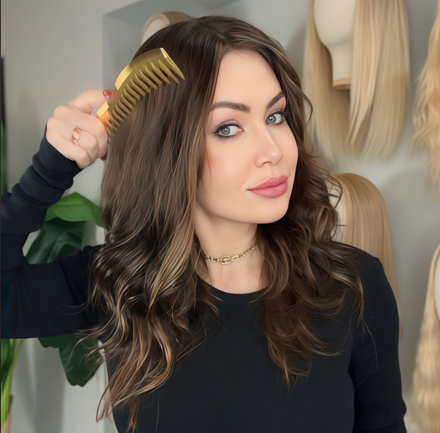 Hot Sale Luxury Wavy Hair Topper For Women — Transform Your Look in Seconds!