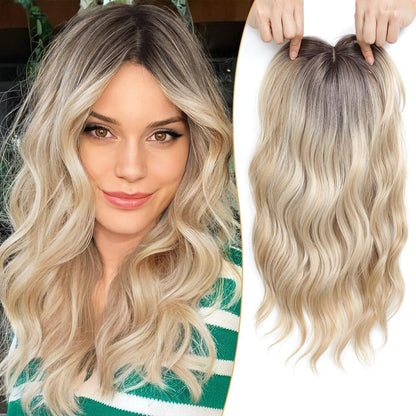 Hot Sale Luxury Wavy Hair Topper For Women — Transform Your Look in Seconds!