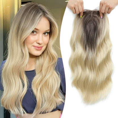 Hot Sale Luxury Wavy Hair Topper For Women — Transform Your Look in Seconds!